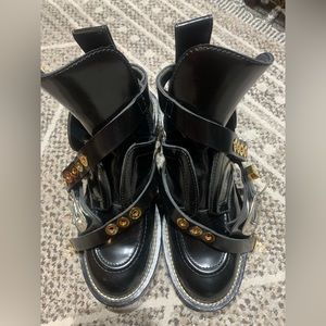 Balenciaga Double Buckle Boots